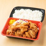 10 fried chicken Bento (boxed lunch)