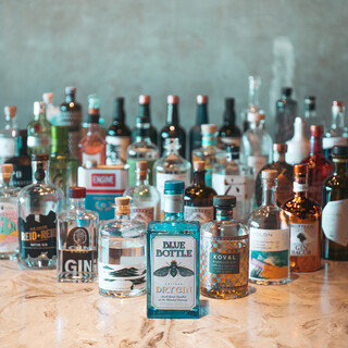 We also have a wide selection of alcoholic beverages, including gin!