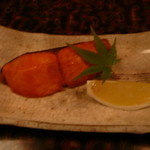 浅田屋 - 前夜　夫は鮭をお願いしました