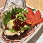 Shunsai Ryouri To Reta Shabu Dokoro Shishifunjin - 獅子奮迅新名物
      牡蠣の煮凝り和え
      酢牡蠣を煮凝りで食べていただく新感覚！！