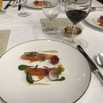 レストラン カスケード - マスのマリネ