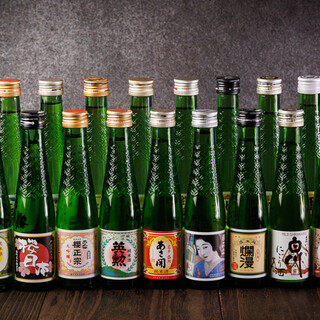★A wide range of local sake and rare alcohol from all over the country★