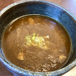 麺や 真登 - 濃厚つけ麺半熟煮玉子入り　大盛り