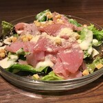 Prosciutto caesar salad