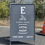 エルマーズグリーン コーヒー アンド ベイクス - 看板