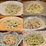 じき - 6種の産地を同時に楽しむ