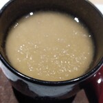 大阪 京橋 鮨 黒潮海閤 - 餡掛け茶碗蒸し(ホタルイカとタケノコ)