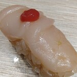 大阪 京橋 鮨 黒潮海閤 - 帆立梅肉載せ