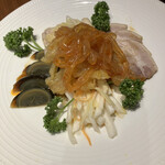 銀座 天龍 池袋東武店 - 「冷菜盛り合わせ」！どれもこれも美味です。