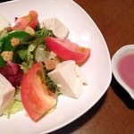 やまじゅう - 野菜と豆腐のサラダ