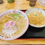 ラーメン幸雅 - なつ旨ラーメン 焼き飯セット