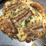 お好み焼 ハクサン - お好み焼き豚