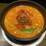 アスリート中華ダイニングYI-CHANG - 赤坦々麺¥1,000。麻辣＋酸味が美味い