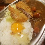 つるかめ食堂 - 生卵投入