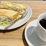 PROMENADE CAFE - ドリンクセット790円。