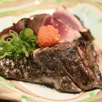 巳庵 - ソウダガツオの藁焼き