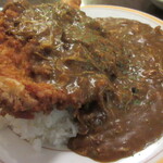 小さな街の食堂 cafe MISTY - ライスはS、M、Lから選べて、Mにしたけどそれでも多かった。