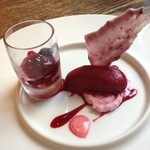 バローレ - ハスカップのデザート盛り合わせ