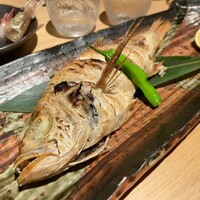 魚の中俣 銀座 - のど黒の塩焼き