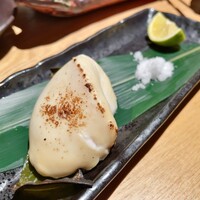 魚の中俣 銀座 - 河豚の白子焼き