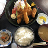 Oshokujidokoro Senya - ミックスフライ定食1580円