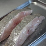鮮魚のおだ - 料理写真:ヒラメの切り身