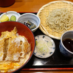Owariya - ランチ、かつ丼とお蕎麦
