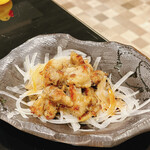 RESORT DINING FUN - 鶏ハラミ炭火焼きのポン酢かけ 税込600円