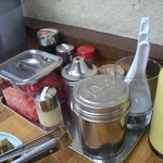 らーめん工房 龍 - 薬味