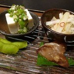 うえ山 - お通しアップ