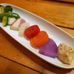 大衆酒場 YATSU the CAFE - 鎌倉野菜 蒸し野菜 ※個々盛り