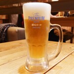 大衆酒場 YATSU the CAFE - ザ・プレミアム・モルツ 香るエール ≪生≫