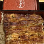 芳野屋 - 生蒸し鰻重（3960円）
