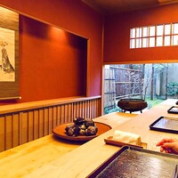 緒方 - ✽ 軸は印章が木に魚のマーク（雅号の木魚）なので浅井忠。洋画家だが挿絵風の筆触から晩年の作。因みに漱石の『吾輩ハ猫デアル』の初版本の中編・下編の挿絵は彼の作。
                    しかし弁柄って万亭となんか関係ある？