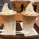 カフェ ベローチェ - ソフトクリームのフロートが美味しい☆