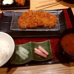 新宿さぼてん - 熟成三元麦豚ロースかつ御膳