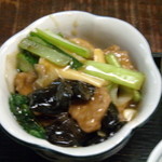 竹内 - 豚肉と青菜きのこの醤油炒め