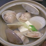 松翁 - 【追加】蛤の酒蒸し(800円？)