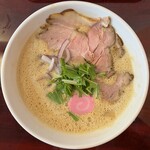 Raxamentsukemenrabosusuridoki - 鶏白湯ラーメン　860円