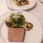 シェ シロ - 豚の皮のパテと、リヨン風ソーセージ