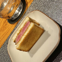 焼肉牛印 銀座店 - シャトーブリアンステーキサンド