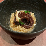 イル アオヤマ - 日間賀島のタコのリゾット