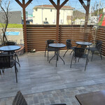 川珈琲店 - テラス席