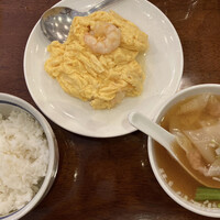 三和楼 - 【’23.3】エビと卵の炒め　820えん