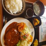 喫茶TOMO - 料理写真:ハンバーグ　900円