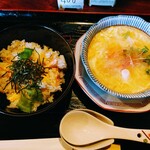 居酒屋 一喜 - 令和5年3月 ランチタイム
            カニ飯とカニあんかけスープ 850円