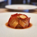 レストラン トヨ トーキョー - 茨城県産苺のデザート