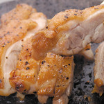 Stone-grilled Sakurahime chicken