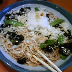 戸隠そば - 磯おろし大盛850円