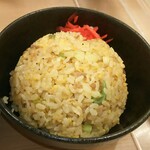 らぁ麺 ふじ田 - 半チャーハン(300円)